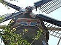 Detail van molen Den Arend in Bergambacht in 2011.