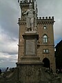 Statue of Liberty in the square of the Town Hall