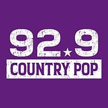 Description de l'image Country Pop 92.9 logo.jpg.