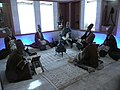 Statue of dervishes inside a mevlevihane museum in Gaziantep