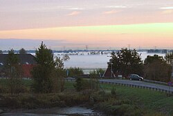 Krimpenerwaard landscape on an October morning in 2009