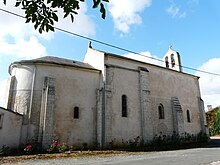 Ang Simbahan sa Saint-Cybard, sa La Geraaudière