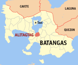 Alitagtag – Mappa