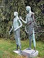 Orpheus und Eurydike, 1958, Standort, Alstervorland am Harvestehuder Weg