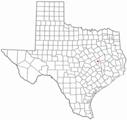 موقعیت Franklin, Texas