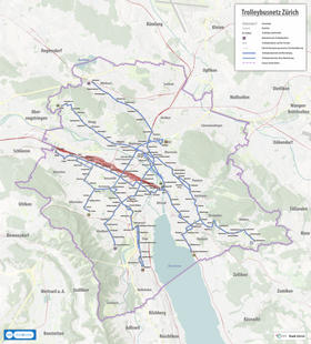 Image illustrative de l’article Trolleybus de Zurich