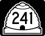 State Route 241 marker