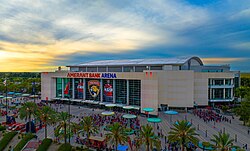 Amerant Bank Arena located in Sunrise, Florida