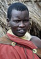 Traditional tattoo of Datoga people, Tanzania