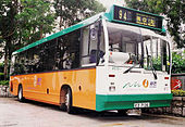 New World First Bus Carlyle Works bodied Dennis Dart in Hong Kong.