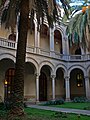 Courtyard, Universitat Ramón Llull's School of Philosophy.