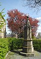 Denkmal für J. E. Wagner und Grünanlage an der SO-Seite der Marienkirche