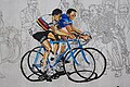 Murals dedicats a Fausto i Serse Coppi