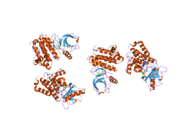 2hen: Crystal Structure of the EphB2 Receptor Kinase domain in complex with ADP