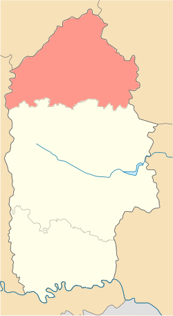 Location of Shepetivka Raion