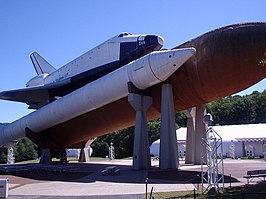 Spaceshuttle Pathfinder op het U.S. Space and Rocket Center (Alabama)