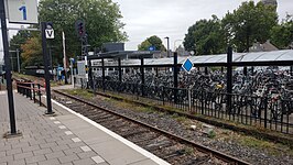 Station Raalte met De Frietboetiek