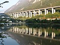 Die Autobahn am Lago del Restello