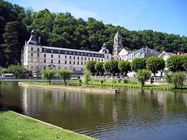 Abbey of Brantôme and its bell tower