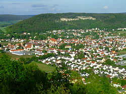 Beilngries seen from Hirschberg