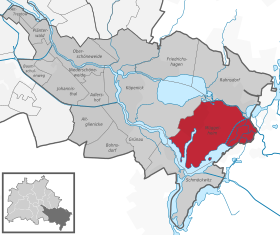 Localisation de Berlin-Müggelheim