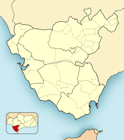 Castellar de la Frontera is located in Province of Cádiz