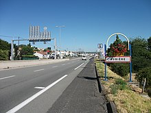 Entrée sud d'Aubière