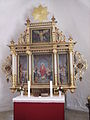 Fraugde Kirkes alter