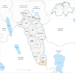 Dietwil – Mappa