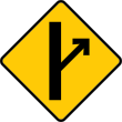 SP-19: Exit ahead (right)