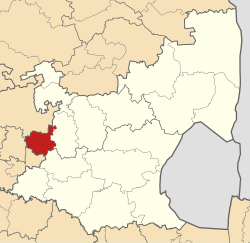 Location in Mpumalanga