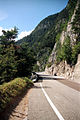 Rampa di accesso al passo della Mendola sul lato est - da Caldaro