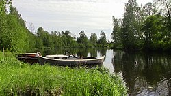 Närpiönjoki Närpiön Skrattnäsissä kesäkuussa 2015.