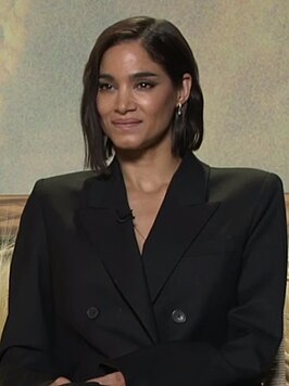 Sofia Boutella in 2023 tijdens de promotour voor Rebel Moon.