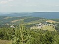 Station du Mont-Lozère sur la route entre le Bleymard et le col du Finiels.