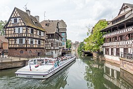 Batorama sur l'Ill et pont du Faisan