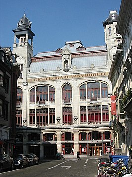 Voorgevel De Vooruit in Gent