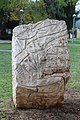 Binding of Isaac, 1986 stone Safra Square, Jerusalem