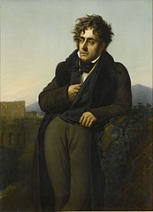 Portrait of Chateaubriand, 1809, Musée d'Histoire de la Ville et du Pays Malouin, Saint-Malo