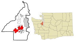 Bremerton i Kitsap County och Washington