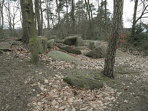 Hunebed Kleine Sloopsteene, Wersen