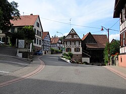 Skyline of Langensoultzbach