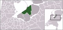 Situo de la municipo Lelystad