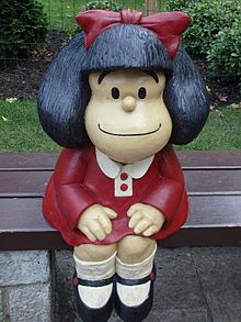 Mafalda nos saluda.JPG