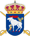 Coat of arms of Norrland Dragoon Regiment (I 21/Fo 23) 1977–2004.