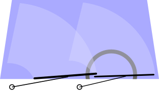 Fig. 10: Like Fig. 1 but mirror-reversed, mainly seen on RHD cars, LHD Mercedes-Benz W140, Mercedes-Benz R107/C107