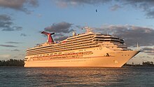 Carnival Sunrise off Nassau