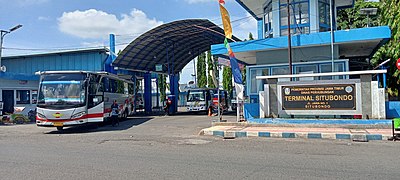 Tampak depan terminal