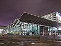 Hung Hom station exterior at night (May 2022)