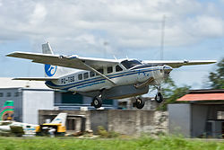 BlueWingAirlines-Cessna208Caravan-PZ-TSB at SMZO